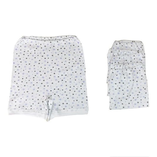 4er-Pack Damen Pagenschlüpfer mit kleinem Blumen all-over Druck