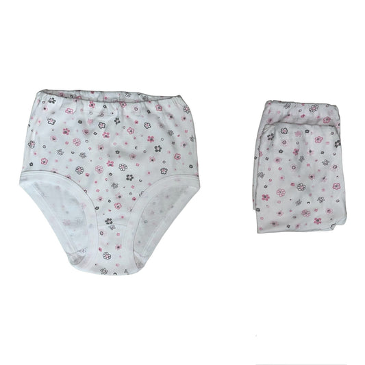 3er-Pack Damen Slips mit Blumen all-over Druck